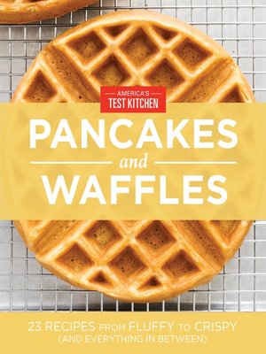 cover image of America's Test Kitchen Pancakes and Waffles